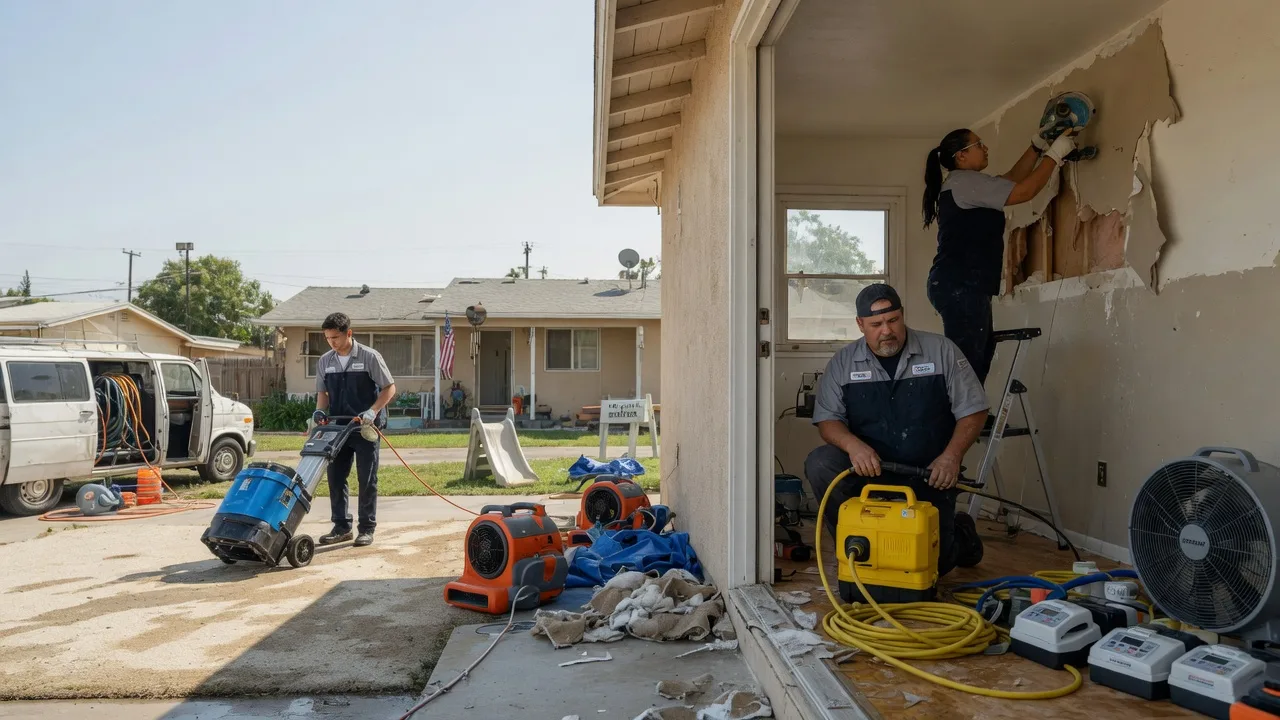 Water Damage Restoration in Little River, KS near me